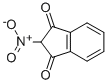 结构式 CAS# 3674-33-7, 2-硝基-1,3-茚满二酮