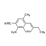 CAS#: 367912-41-2， 1-Amino-6-Ethyl-4-Methyl-2-Naphthonitrile
