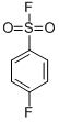 structure of CAS# 368-85-4, 4-Fluorobenzenesulfonyl Fluoride;Benzenesulfonyl Fluoride, 4-Fluoro-