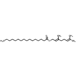 CAS#: 3681-73-0， (2E)-3,7-Dimethyl-2,6-Octadien-1-Yl Palmitate