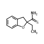 CAS#: 368423-55-6， 2-Ethyl-2,3-Dihydro-1-Benzofuran-2-Carbothioamide