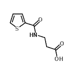 CAS#: 36855-32-0， N-(2-Thienylcarbonyl)-beta-Alanine
