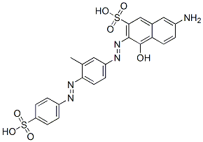 CAS#: 36867-70-6， (3E)-7-Amino-3-[[3-Methyl-4-(4-Sulfophenyl)Diazenylphenyl]Hydrazinylidene]-4-Oxonaphthalene-2-Sulfonic Acid