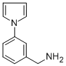 structure of CAS# 368869-95-8, 3-(1H-Pyrrol-1-Yl)Benzylamine;[3-(1H-Pyrrol-1-Yl)Phenyl]Methylamine, 1-[3-(Aminomethyl)Phenyl]-1H-Pyrrole;3-(1H-PYRROL-1-YL)BENZYLAMINE