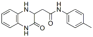 CAS 登录号：36932-41-9， N-(4-甲基苯基)-2-[(2S)-3-氧代-2,4-二氢-1H-喹喔啉-2-基]乙酰胺