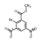 CAS 登录号：3697-38-9， 甲基2-溴-3,5-二硝基苯甲酸酯