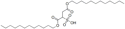 CAS 登录号:3700-71-8, 1,4-二十二烷氧基-1,4-二氧代丁烷-2-磺酸