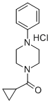 CAS 登录号：37012-00-3， 环丙基-(4-苯基哌嗪-1-基)甲酮盐酸盐