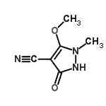 CAS#: 37016-72-1， 5-Methoxy-1-Methyl-3-Oxo-2,3-Dihydro-1H-Pyrazole-4-Carbonitrile