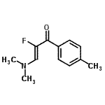 CAS#: 37032-46-5， (2Z)-3-(Dimethylamino)-2-Fluoro-1-(4-Methylphenyl)-2-Propen-1-One