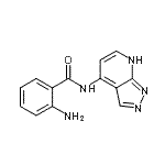CAS#: 370589-07-4， 2-Amino-N-(1H-Pyrazolo[3,4-b]Pyridin-4-Yl)Benzamide