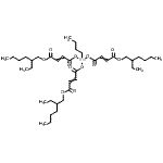 CAS#: 37074-33-2， 2-Ethylhexyl 6-Butyl-14-Ethyl-6-({4-[(2-Ethylhexyl)Oxy]-4-Oxo-2-Butenoyl}Oxy)-4,8,11-Trioxo-5,7,12-Trioxa-6-Stannaoctadeca-2,9-Dien-1-Oate