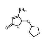 CAS#: 370876-82-7， 4-Amino-5-(Cyclopentyloxy)-2(5H)-Furanone