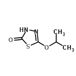 CAS#: 37158-83-1， 5-Isopropoxy-1,3,4-Thiadiazol-2(3H)-One