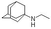 结构式 CAS# 3717-44-0, N-乙基-1-金刚烷胺