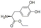 结构式 CAS# 37178-37-3, 2(S)-氨基-3-(3,4-二羟基苯基)丙酸乙酯