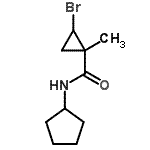 CAS#: 372089-85-5， 2-Bromo-N-Cyclopentyl-1-Methylcyclopropanecarboxamide