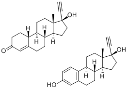 CAS#: 37270-71-6， Ethynylestradiol Mixed With Norethindrone