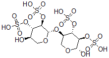 CAS#: 37300-21-3， [(2R,3R,4S,5R)-2-Hydroxy-5-[(2S,3R,4S,5R)-5-Hydroxy-3,4-Disulfooxyoxan-2-Yl]Oxy-3-Sulfooxyoxan-4-Yl] Hydrogen Sulfate