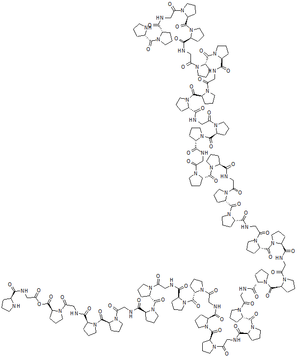 CAS#: 37326-22-0， Poly(prolylprolylglycine)15