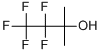 structure of CAS# 374-46-9, 1,1,1,2,2-Pentafluoro-3-Methylbutan-3-Ol;1,1,1,2,2-PENTAFLUORO-3-METHYLBUTAN-3-OL