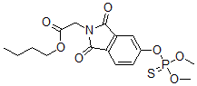 CAS#: 3740-32-7， 5-[(Dimethoxyphosphinothioyl)oxy]-1,3-dihydro-1,3-dioxo-2H-Isoindole-2-aceticacid butyl ester