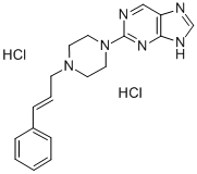 CAS#: 37425-10-8， 2-(4-Cinnamylpiperazin-1-Yl)-7H-Purine Dihydrochloride