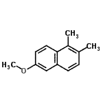 CAS#: 37436-31-0， 6-Methoxy-1,2-Dimethylnaphthalene