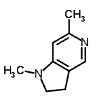 CAS#: 374589-89-6， 1,6-Dimethyl-2,3-Dihydro-1H-Pyrrolo[3,2-c]Pyridine