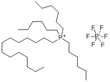 structure of CAS# 374683-44-0, Trihexyl(Tetradecyl)Phosphonium Hexafluorophosphate;Trihexyl(Tetradecyl)Phosphoniumhexafluorophosphate,Min.98%CYPHOSIL110;TRIHEXYL(TETRADECYL)PHOSPHONIUM HEXAFLUOROPHOSPHATE CYPHOSIL 110;Trihexyltetradecylphosphoniumhexafluorophosphatepurum