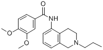 CAS#: 37481-32-6, 3,4-Dimethoxy-N-(2-Propyl-3,4-Dihydro-1H-Isoquinolin-5-Yl)Benzamide
