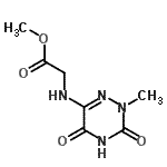 CAS#: 374921-06-9， Methyl N-(2-Methyl-3,5-Dioxo-2,3,4,5-Tetrahydro-1,2,4-Triazin-6-Yl)Glycinate