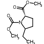 CAS#: 374929-31-4， Dimethyl (2S)-5-Ethyl-1,2-Pyrrolidinedicarboxylate