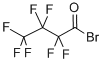 structure of CAS# 375-13-3, Heptafluorobutanoyl Bromide