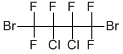 CAS 登录号：375-42-8， 1,4-二溴-2,3-二氯-1,1,2,3,4,4-六氟丁烷