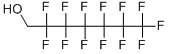 structure of CAS# 375-82-6, 1H,1H-Perfluoro-1-Heptanol;1H,1H-Perfluoro-1-Heptanol;1-Heptanol, 2,2,3,3,4,4,5,5,6,6,7,7,7-Tridecafluoro-