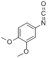 structure of CAS# 37527-66-5, 3,4-Dimethoxyphenyl Isocyanate;4-Isocyanato-1,2-Dimethoxybenzene(SALTDATA: FREE);3 4-DIMETHOXYPHENYL ISOCYANATE  98