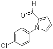 structure of CAS# 37560-50-2, 1-(4-Chlorophenyl)-1H-Pyrrole-2-Carbaldehyde;1-(4-Chlorophenyl)-1H-Pyrrole-2-Carbaldehyde, Tech;1-(4-CHLOROPHENYL)-1H-PYRROLE-2-CARBOXALDEHYDE;1-(4-CHLOROPHENYL)-1H-PYRROLE-2-CARBALDEHYDE