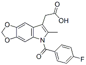 CAS#: 37585-58-3， 2-[5-(4-Fluorobenzoyl)-6-Methyl-[1,3]Dioxolo[4,5-f]Indol-7-Yl]Acetic Acid