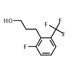 CAS 登录号：376641-12-2， 3-[2-氟-6-(三氟甲基)苯基]-1-丙醇