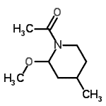 CAS#: 376653-23-5， 1-(2-Methoxy-4-Methyl-1-Piperidinyl)Ethanone