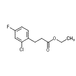 CAS#: 377083-93-7， Ethyl 3-(2-Chloro-4-Fluorophenyl)Propanoate