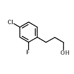 CAS#: 377083-99-3， 3-(4-Chloro-2-Fluorophenyl)-1-Propanol