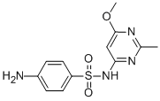 CAS 登录号：3772-76-7， 磺胺托嘧啶
