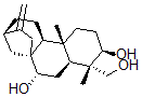 CAS 登录号：37720-78-8， 3alpha,7beta,18-三羟基-ent-贝壳杉-16-烯