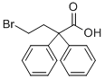 CAS#: 37742-12-4， 4-Bromo-2,2-Diphenylbutyricacid
