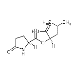 CAS#: 37755-50-3， (2R)-4-Methyl-2-[(5-Oxo-L-Prolyl)Oxy]Pentanoic Acid