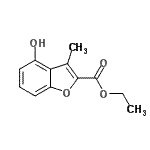 CAS 登录号：3781-69-9， 乙基4-羟基-3-甲基-1-苯并呋喃-2-羧酸酯