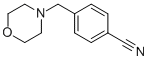structure of CAS# 37812-51-4, 4-(Morpholinomethyl)Benzonitrile;4-(4-Morpholin-4-Iumylmethyl)Benzonitrile;Zinc00159080