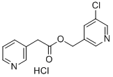 CAS#: 37831-77-9， (5-Chloropyridin-3-Yl)Methyl 2-Pyridin-3-Ylacetate Hydrochloride